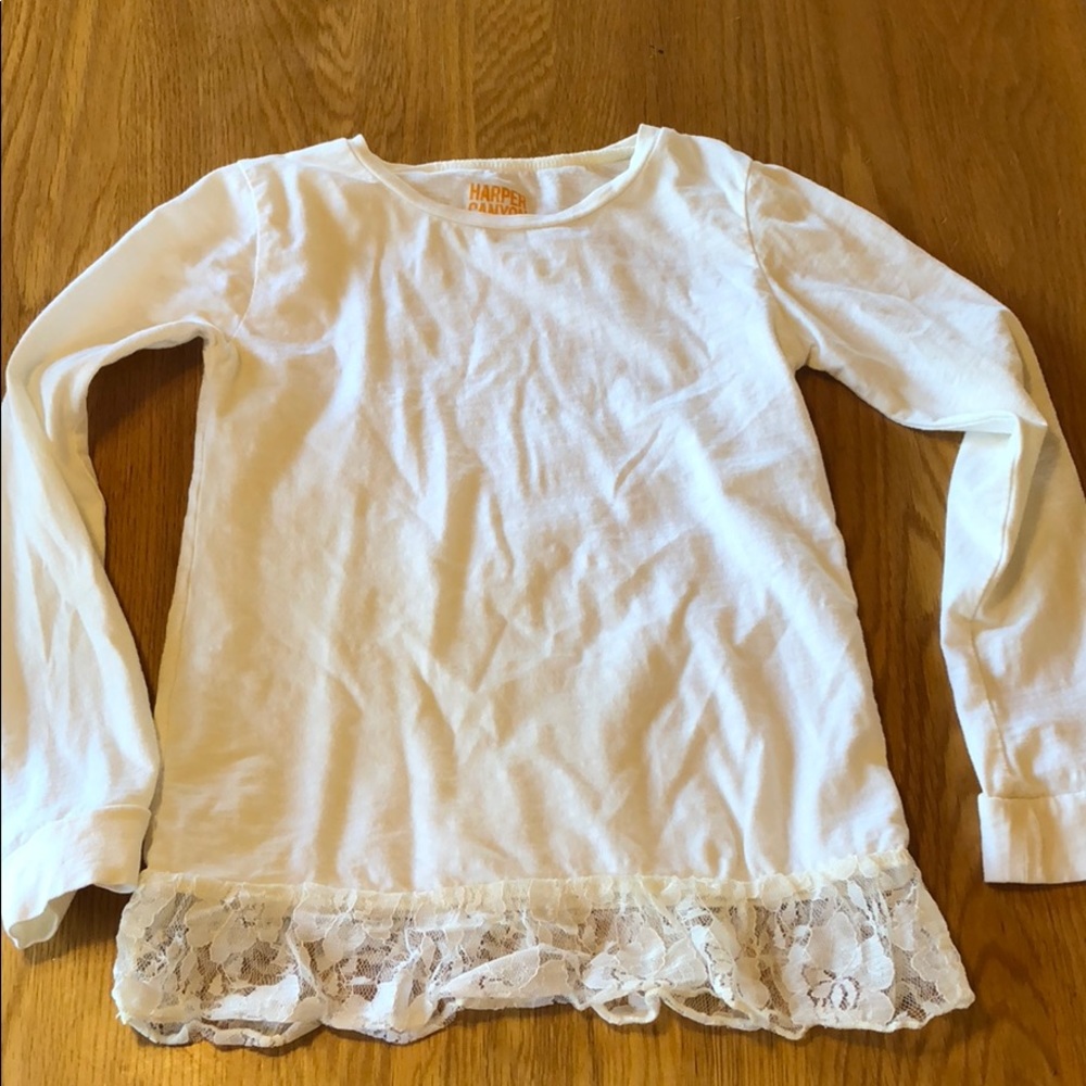 Harper Canyon Lace Hem Top 6